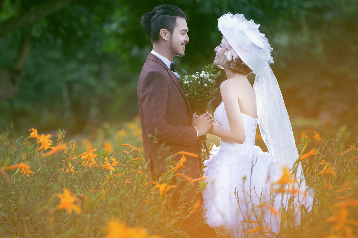 台中婚紗推薦,桃園婚紗推薦,自然婚紗照,花海婚紗,新社沐心泉農場