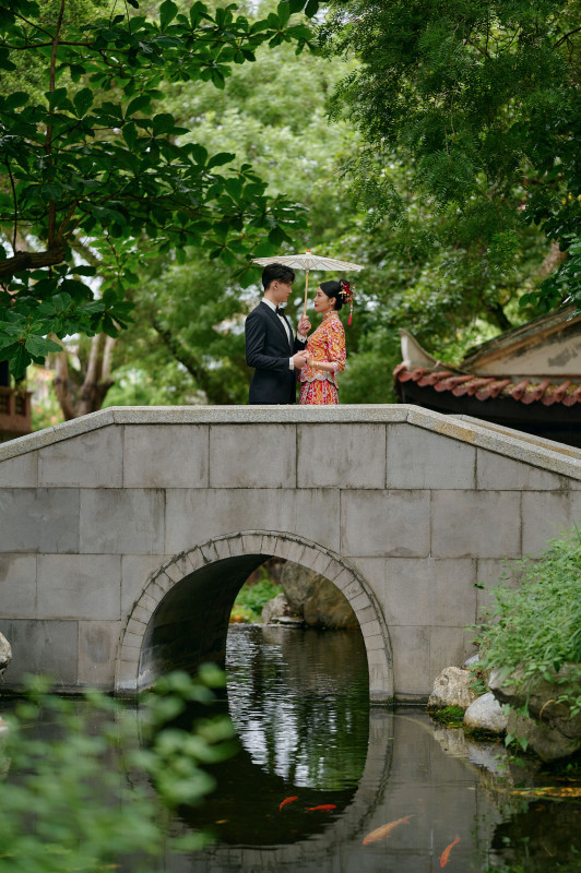 台中婚紗推薦,桃園婚紗推薦,中式婚紗,龍鳳褂,民俗公園