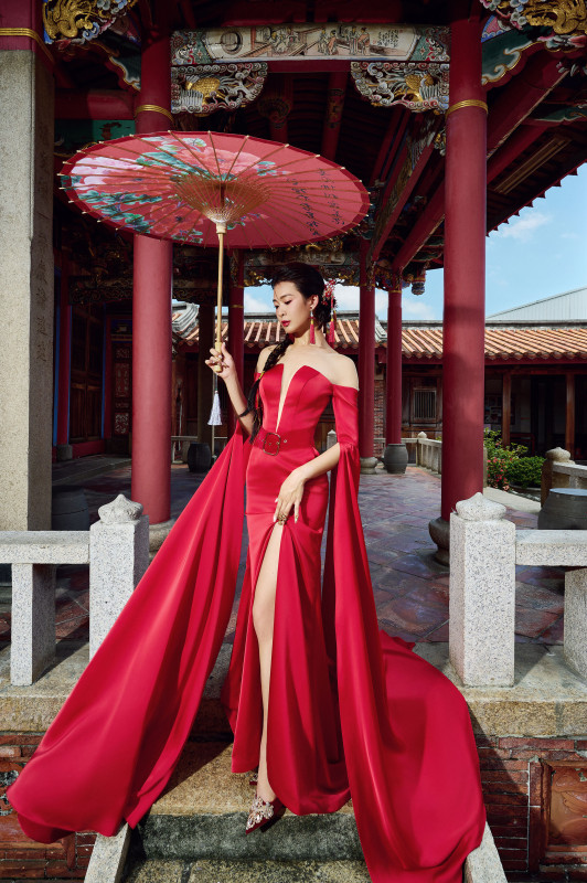 台中婚紗推薦,桃園婚紗推薦,中式婚紗,旗袍婚紗,磺溪書院