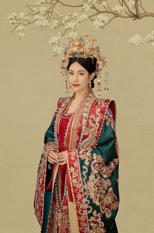 台中婚紗推薦,桃園婚紗推薦,中式婚紗,漢服婚紗,民俗公園,華納婚紗攝影棚內