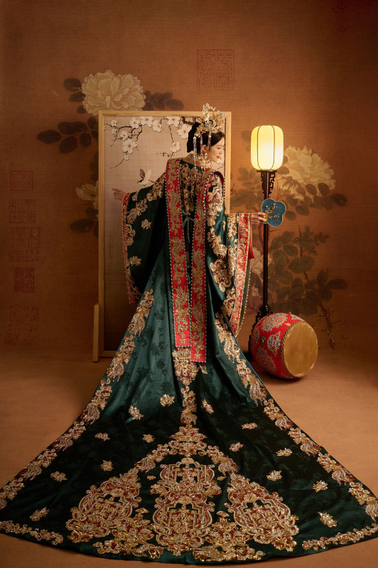 台中婚紗推薦,桃園婚紗推薦,中式婚紗,漢服婚紗,民俗公園,華納婚紗攝影棚內