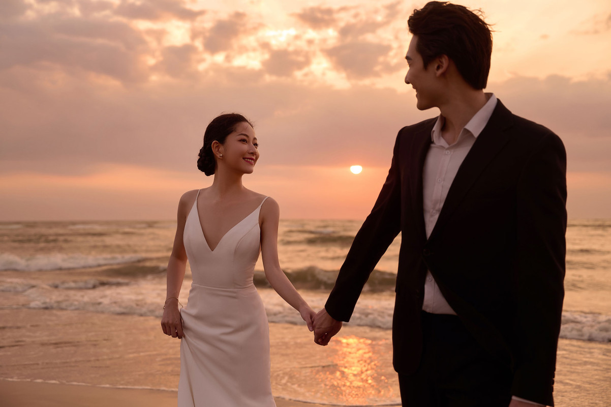 台中婚紗推薦,桃園婚紗推薦,自然婚紗照,海邊婚紗,松柏漁港