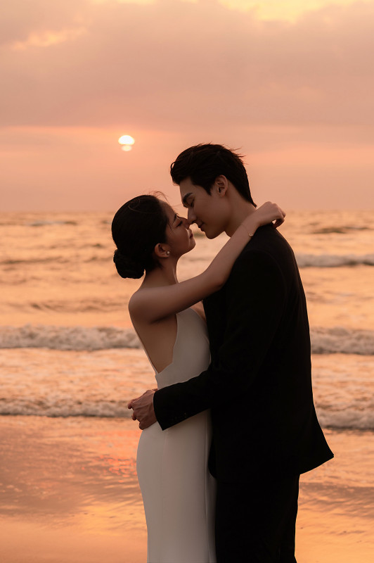 台中婚紗推薦,桃園婚紗推薦,自然婚紗照,海邊婚紗,松柏漁港