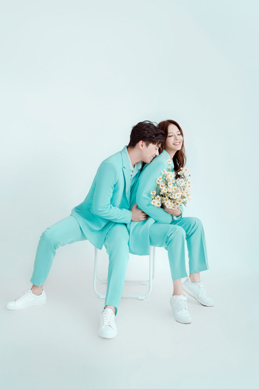 台中婚紗推薦,桃園婚紗推薦,韓式婚紗,韓系婚紗,華納婚紗攝影棚內