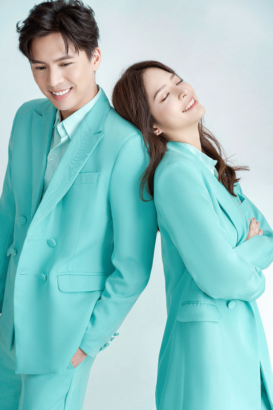 台中婚紗推薦,桃園婚紗推薦,韓式婚紗,韓系婚紗,華納婚紗攝影棚內