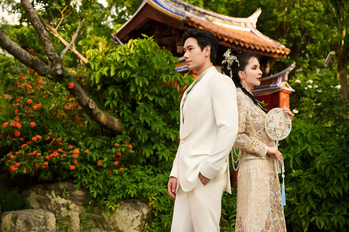 台中婚紗推薦,中式婚紗,秀禾服,台南孔廟,台南婚紗景點