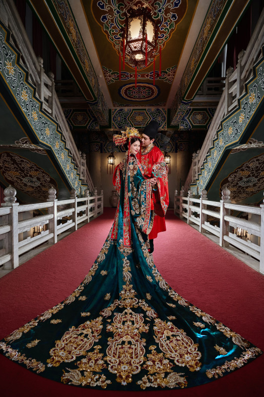 台中婚紗推薦,桃園婚紗推薦,中式婚紗,漢服婚紗,陽明山中山樓