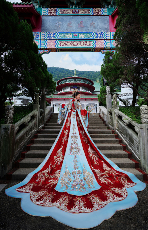 台中婚紗推薦,桃園婚紗推薦,中式婚紗,漢服婚紗,陽明山中山樓