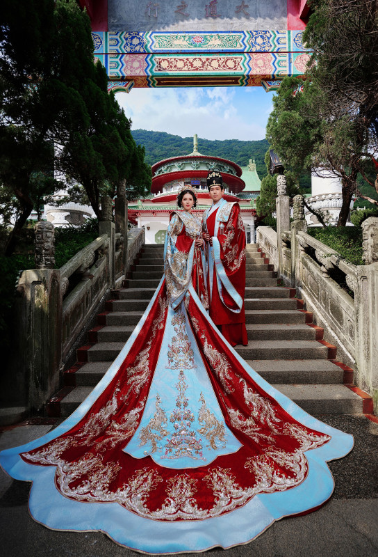 台中婚紗推薦,桃園婚紗推薦,中式婚紗,漢服婚紗,陽明山中山樓