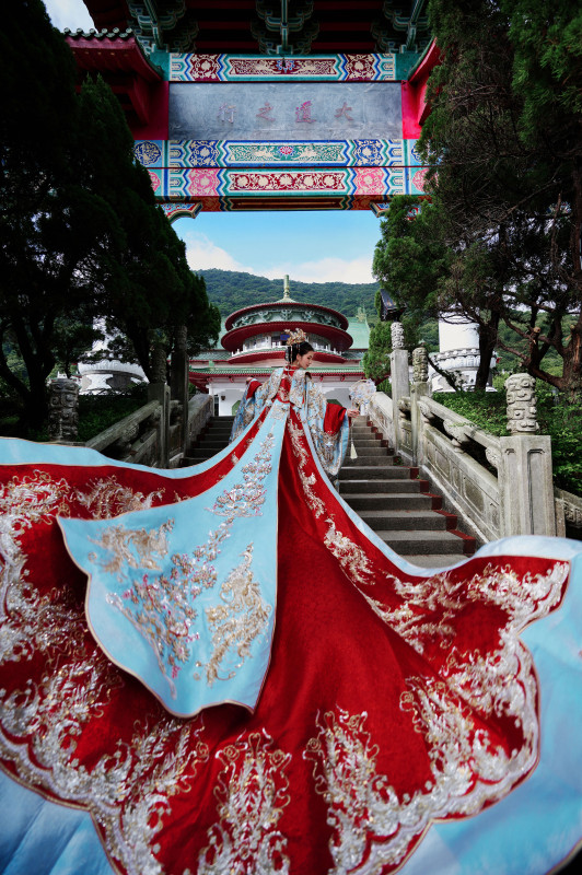 台中婚紗推薦,桃園婚紗推薦,中式婚紗,漢服婚紗,陽明山中山樓