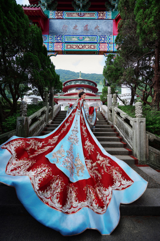 台中婚紗推薦,桃園婚紗推薦,中式婚紗,漢服婚紗,陽明山中山樓