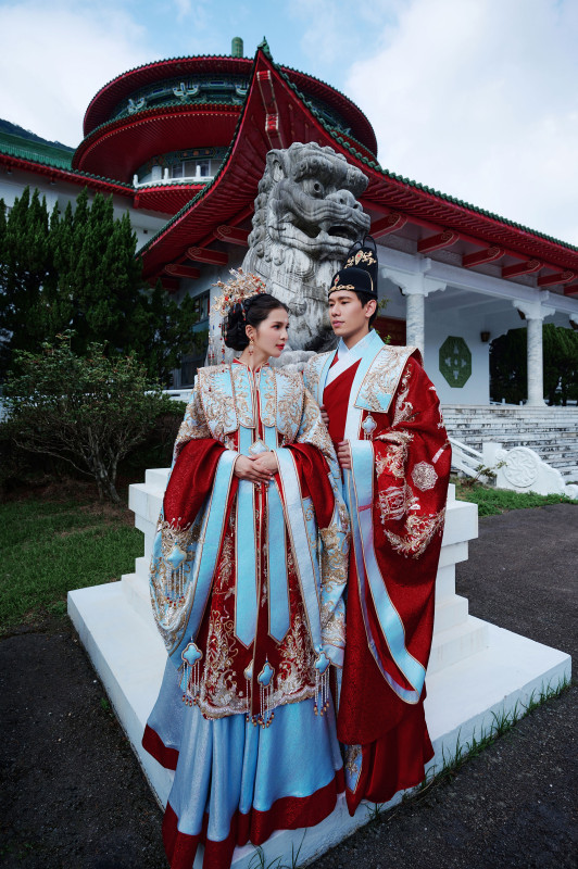 台中婚紗推薦,桃園婚紗推薦,中式婚紗,漢服婚紗,陽明山中山樓