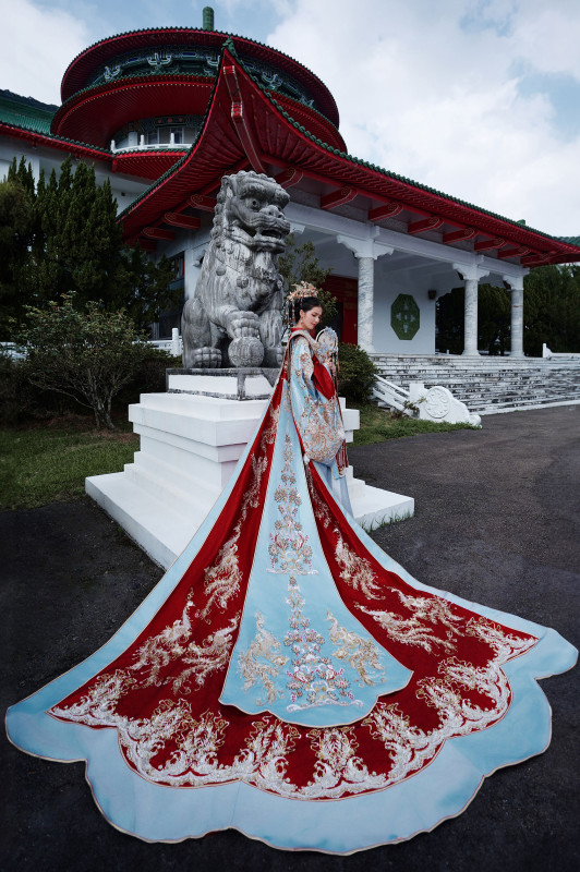 台中婚紗推薦,桃園婚紗推薦,中式婚紗,漢服婚紗,陽明山中山樓