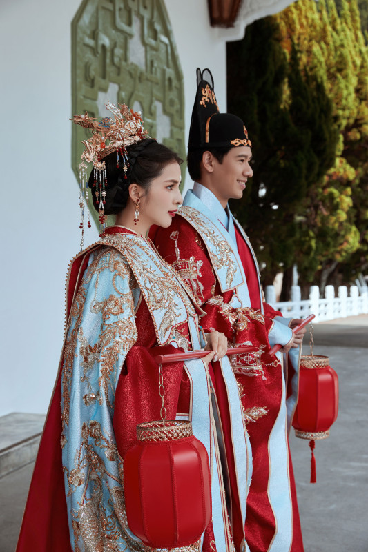 台中婚紗推薦,桃園婚紗推薦,中式婚紗,漢服婚紗,陽明山中山樓