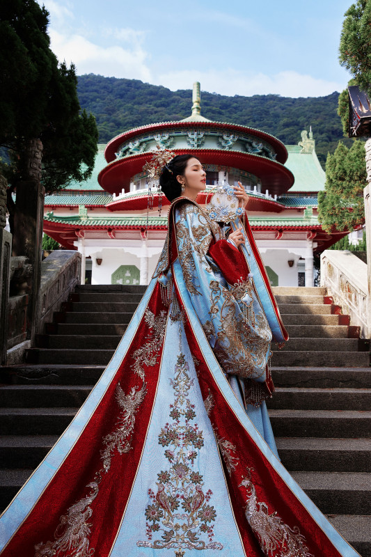 台中婚紗推薦,桃園婚紗推薦,中式婚紗,漢服婚紗,陽明山中山樓