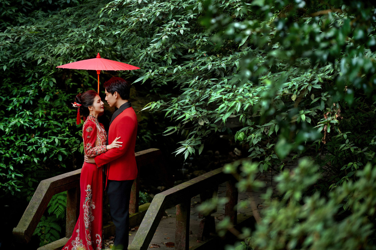 台中婚紗推薦,桃園婚紗推薦,中式婚紗,旗袍婚紗,陽明山中山樓