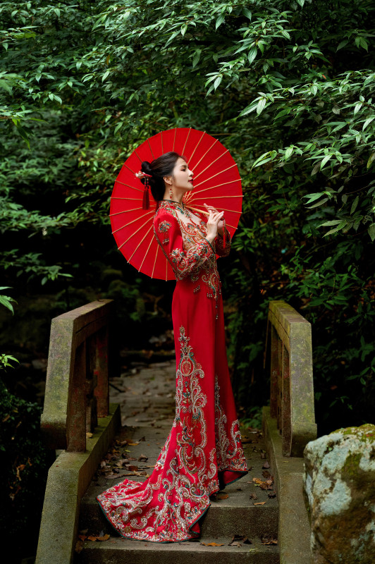 台中婚紗推薦,桃園婚紗推薦,中式婚紗,旗袍婚紗,陽明山中山樓