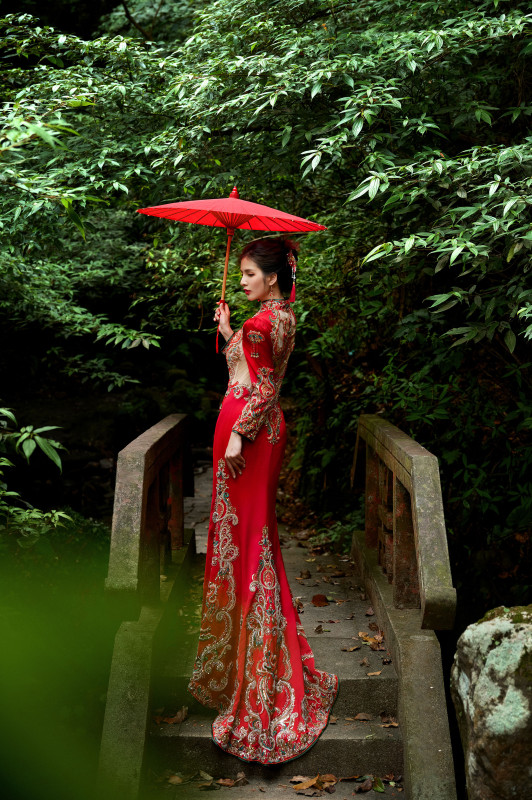 台中婚紗推薦,桃園婚紗推薦,中式婚紗,旗袍婚紗,陽明山中山樓