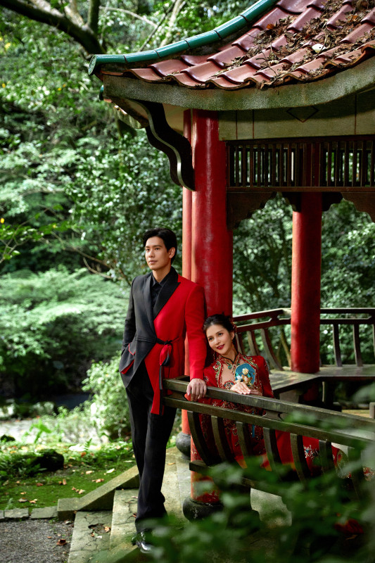 台中婚紗推薦,桃園婚紗推薦,中式婚紗,旗袍婚紗,陽明山中山樓