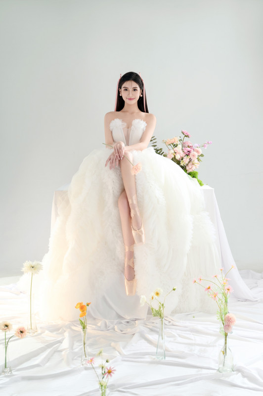 台中婚紗推薦,桃園婚紗推薦,韓式婚紗,韓系婚紗,華納婚紗攝影棚內