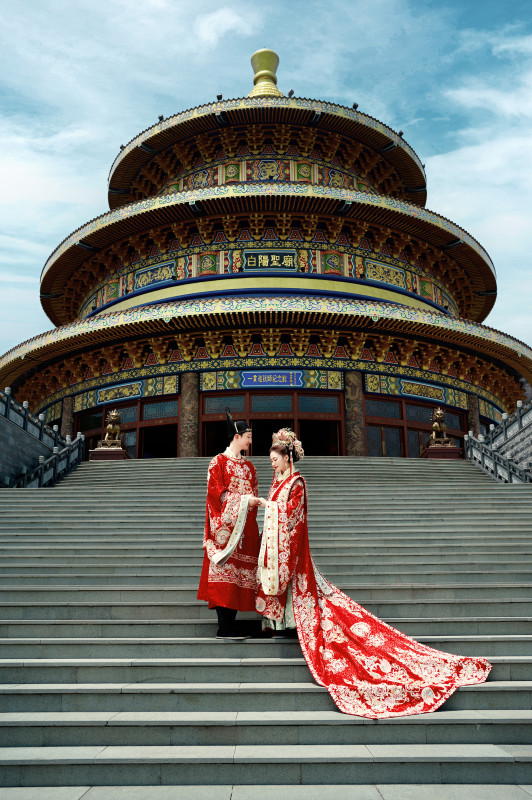 台中婚紗推薦,桃園婚紗推薦,中式婚紗,漢服婚紗,孟宗竹林古戰場