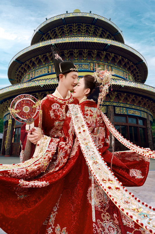 台中婚紗推薦,桃園婚紗推薦,中式婚紗,漢服婚紗,孟宗竹林古戰場