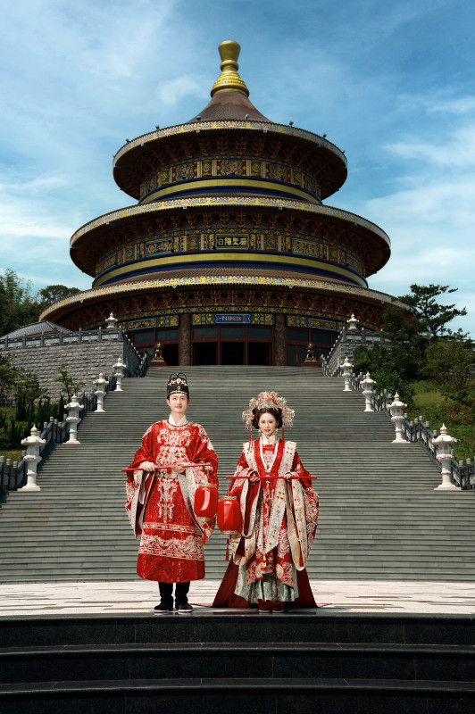 台中婚紗推薦,桃園婚紗推薦,中式婚紗,漢服婚紗,孟宗竹林古戰場