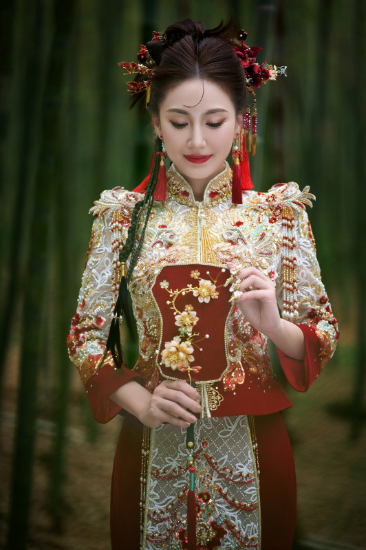 台中婚紗推薦,桃園婚紗推薦,中式婚紗,漢服婚紗,孟宗竹林古戰場