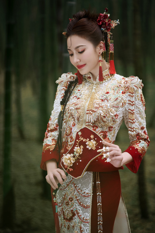 台中婚紗推薦,桃園婚紗推薦,中式婚紗,漢服婚紗,孟宗竹林古戰場