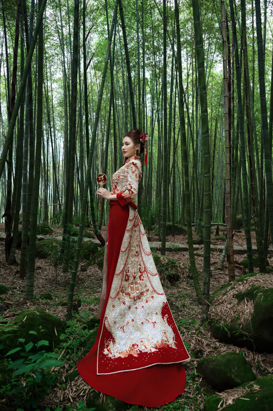 台中婚紗推薦,桃園婚紗推薦,中式婚紗,漢服婚紗,孟宗竹林古戰場