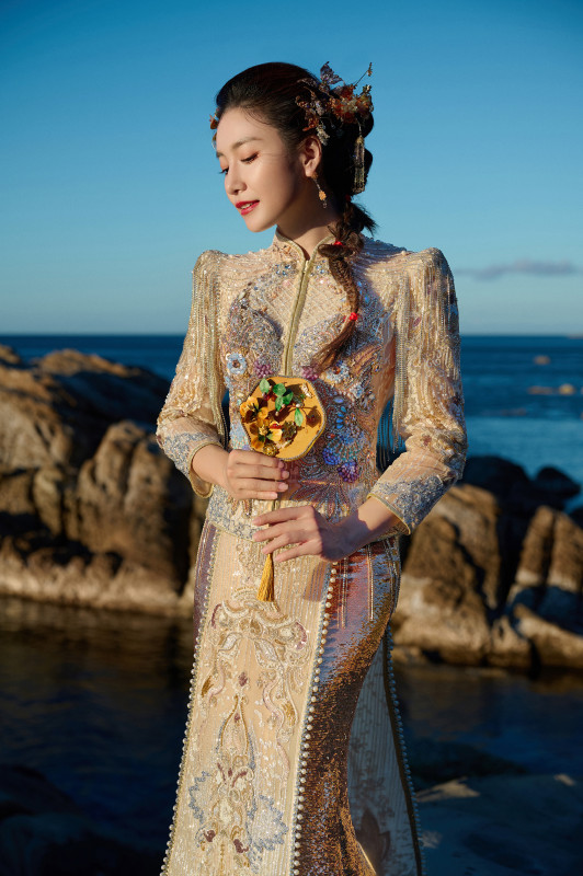 台中婚紗推薦,桃園婚紗推薦,中式婚紗,秀禾服,南雅奇岩