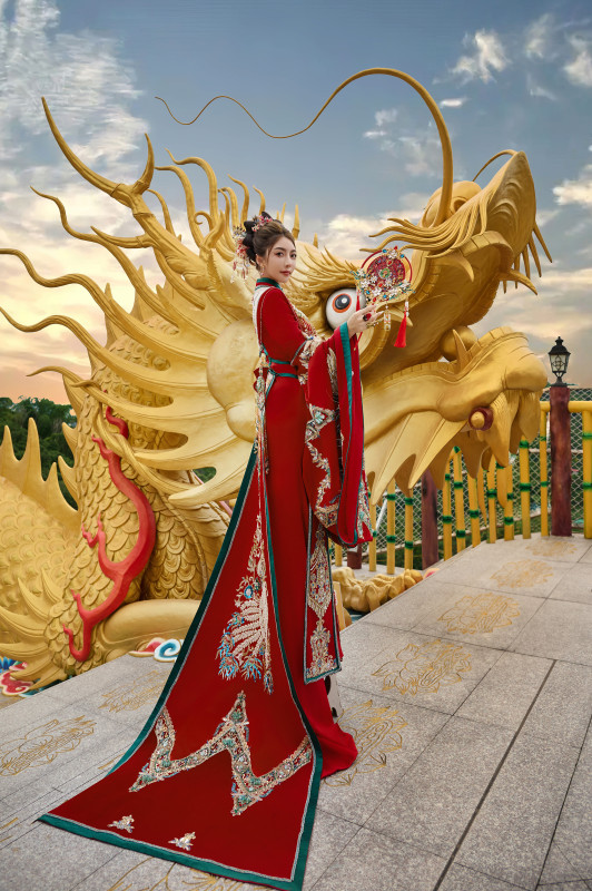 台中婚紗推薦,桃園婚紗推薦,中式婚紗,秀禾服,法華寺