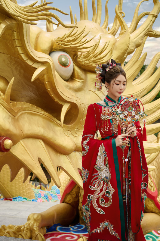 台中婚紗推薦,桃園婚紗推薦,中式婚紗,秀禾服,法華寺