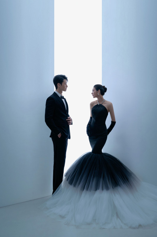 台中婚紗推薦,桃園婚紗推薦,創意婚紗照,個性婚紗照,華納婚紗攝影棚內