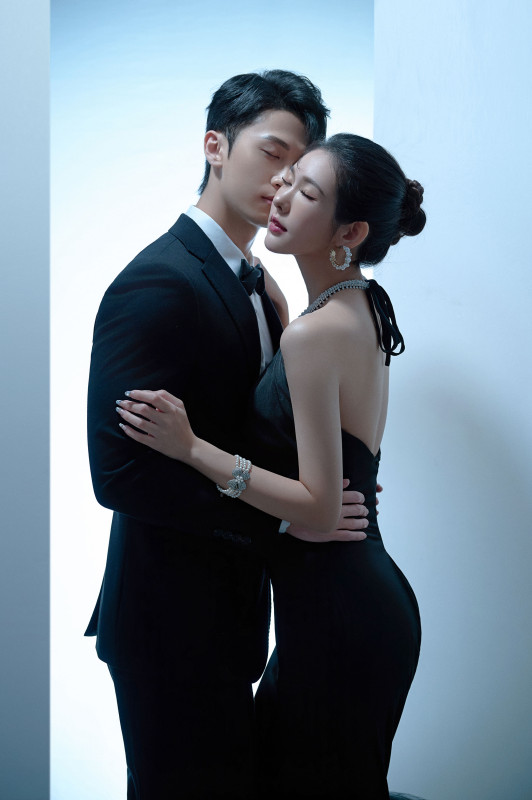 台中婚紗推薦,桃園婚紗推薦,創意婚紗照,個性婚紗照,華納婚紗攝影棚內