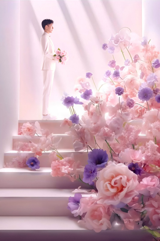 台中婚紗推薦,桃園婚紗推薦,創意婚紗照,特殊婚紗照,華納婚紗攝影棚內