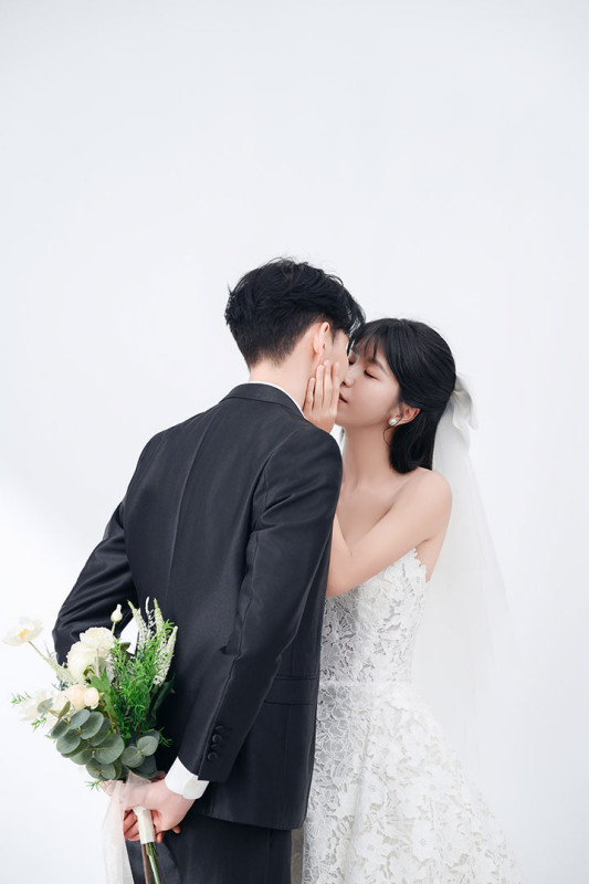 台中婚紗推薦,桃園婚紗推薦,韓式婚紗,韓系婚紗,華納婚紗攝影棚內