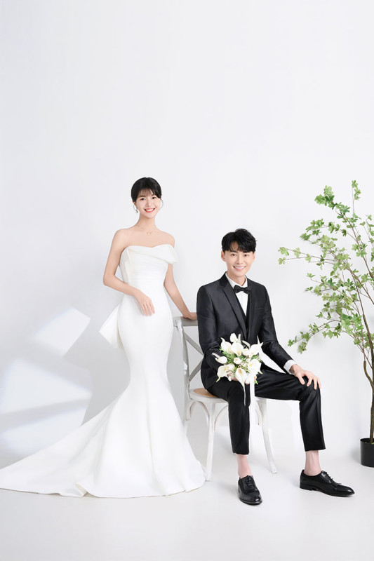 台中婚紗推薦,桃園婚紗推薦,韓式婚紗,韓系婚紗,華納婚紗攝影棚內