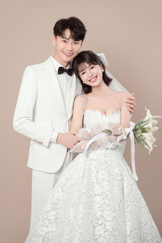 台中婚紗推薦,桃園婚紗推薦,韓式婚紗,韓系婚紗,華納婚紗攝影棚內