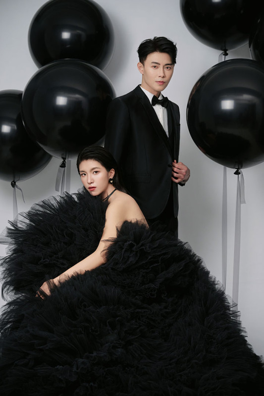 台中婚紗推薦,桃園婚紗推薦,創意婚紗照,特殊婚紗照,華納婚紗攝影棚內