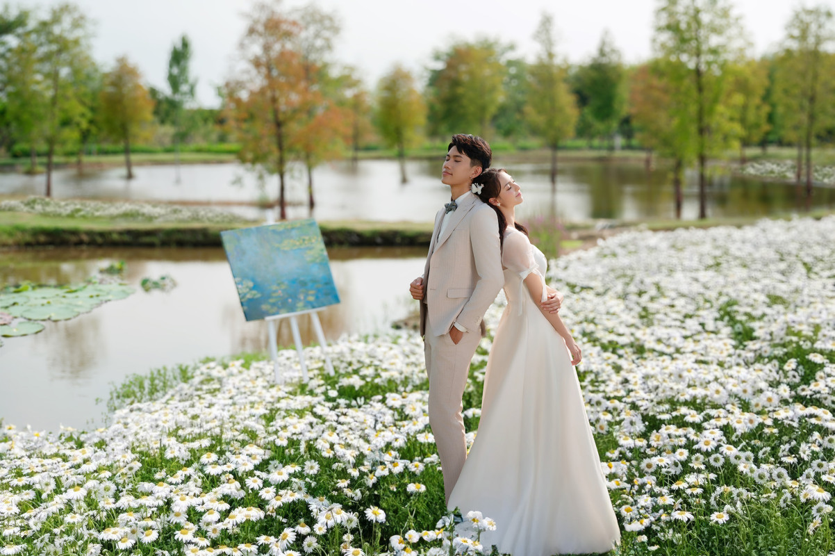 台中婚紗推薦,桃園婚紗推薦,花海婚紗,輕婚紗照,后里環保公園