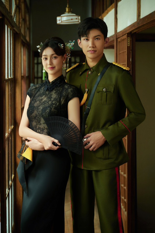 台中婚紗推薦,桃園婚紗推薦,復古婚紗,軍閥婚紗,戶方whofound,中式婚紗