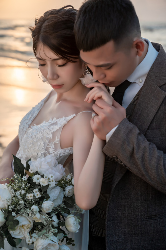 自然婚紗照,海邊婚紗,台中婚紗推薦,宗瑋