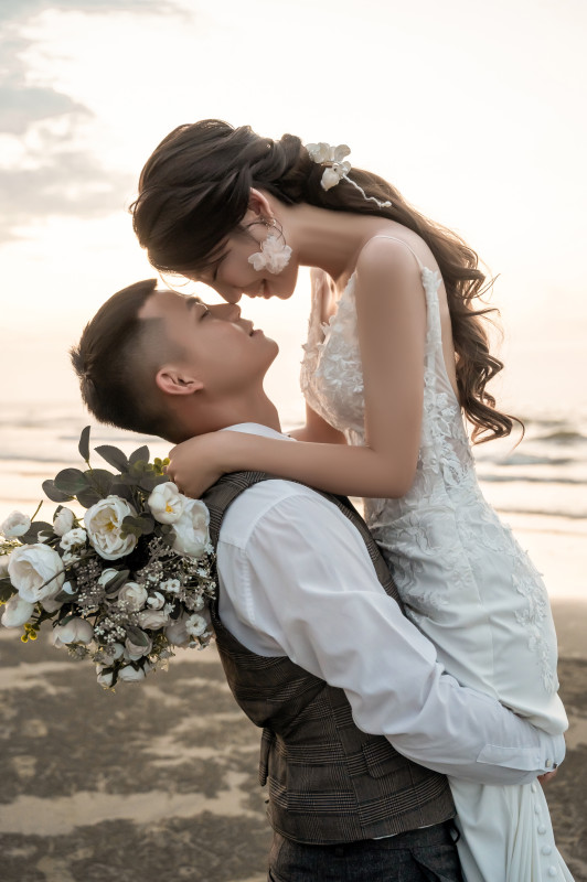 自然婚紗照,海邊婚紗,台中婚紗推薦,宗瑋