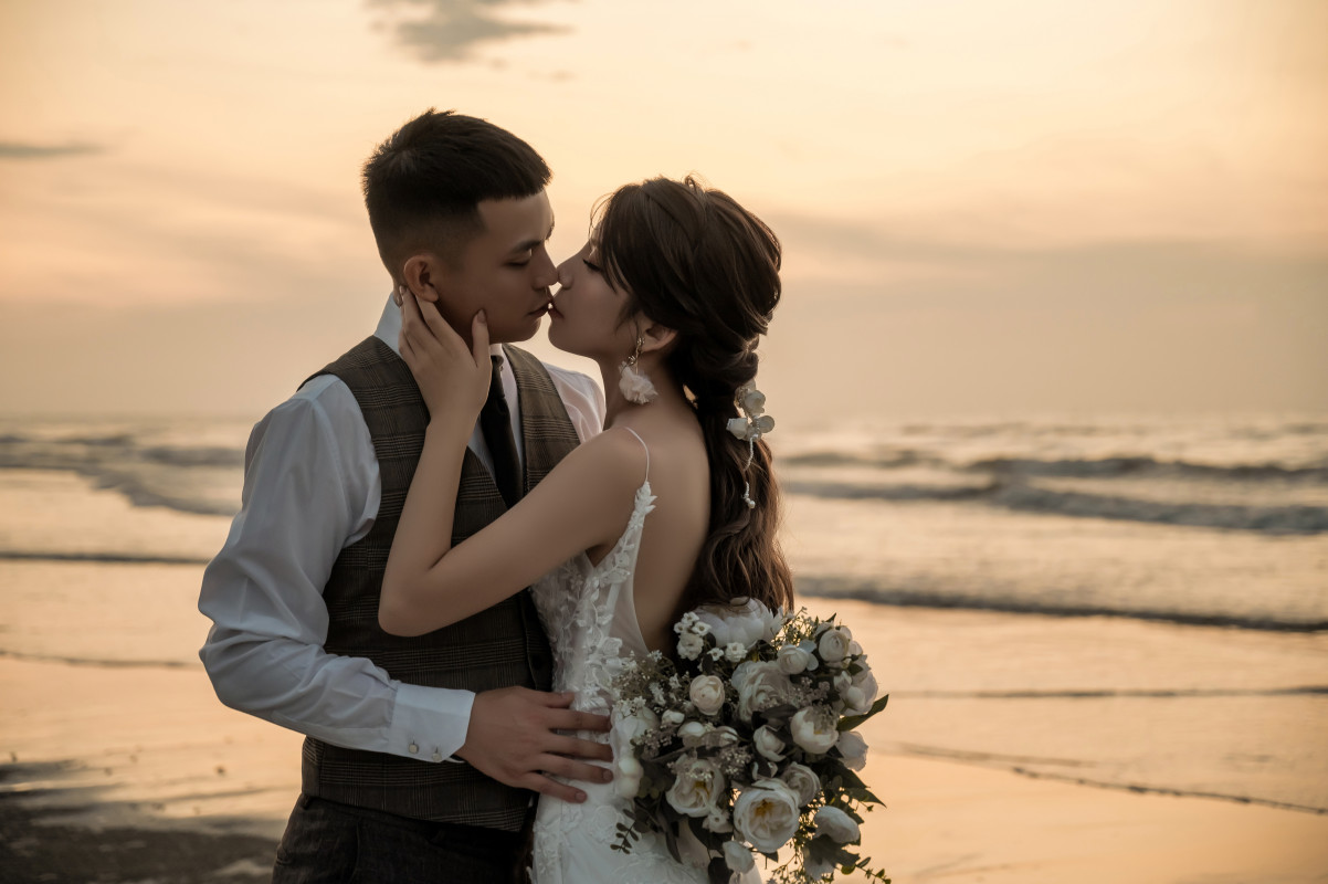 自然婚紗照,海邊婚紗,台中婚紗推薦,宗瑋