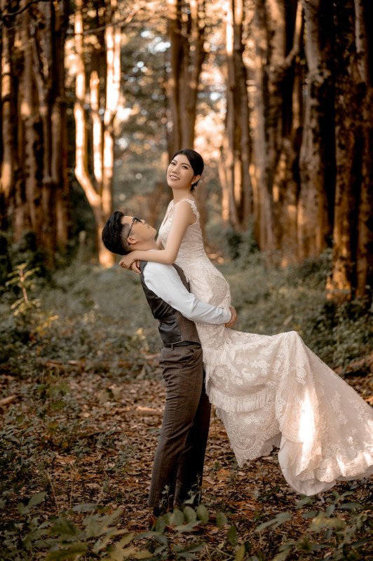 自然婚紗照,惠蓀林場,婚紗照道具,台中婚紗推薦,尼克