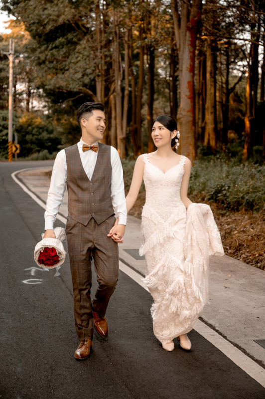 自然婚紗照,惠蓀林場,婚紗照道具,台中婚紗推薦,尼克