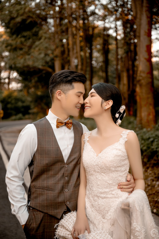 自然婚紗照,惠蓀林場,婚紗照道具,台中婚紗推薦,尼克