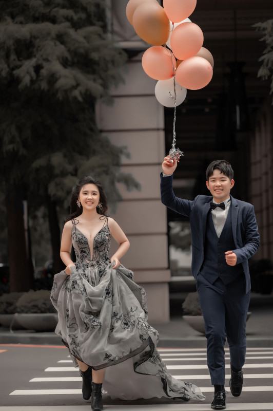 自然婚紗照,婚紗照道具,七期街景,台中婚紗推薦,尼克