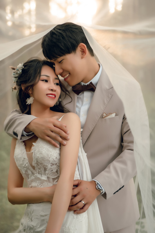 自然婚紗照,暨南大學,森林系婚紗, 台中婚紗推薦,逗鴿